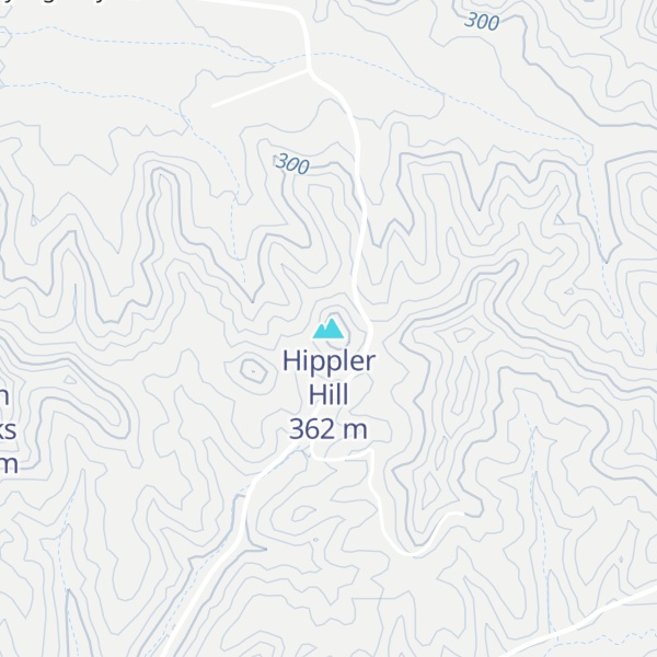 Map of Hippler Hill