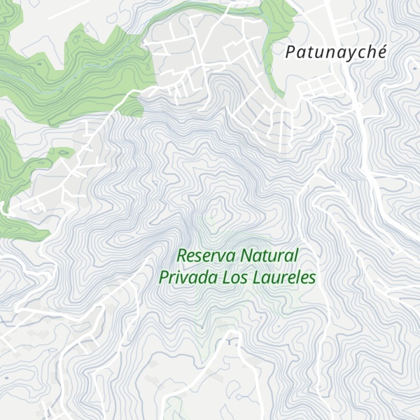 Map of Cerro Chiquinjuyú (Xiquin Xujú) o Xenimajuyú