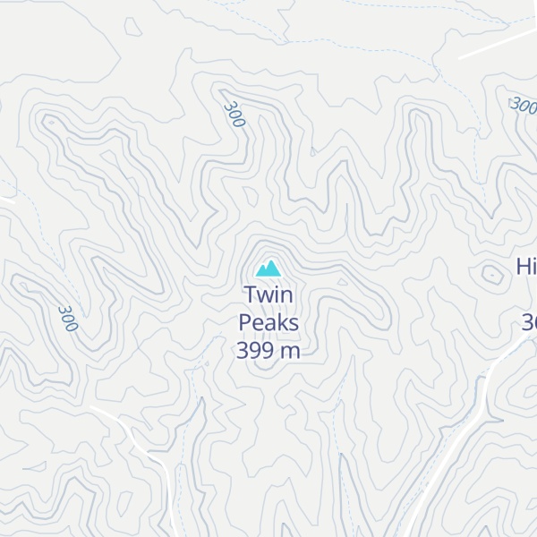 Map of Twin Peaks