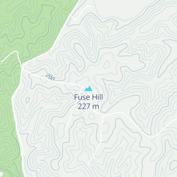 Map of Fuse Hill