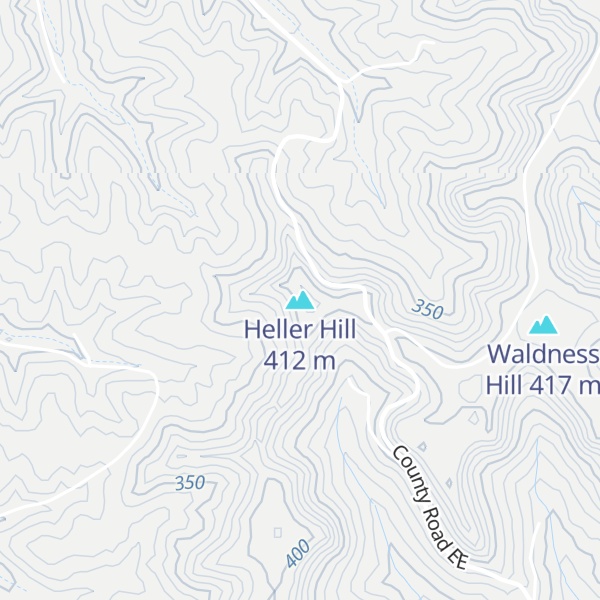 Map of Heller Hill