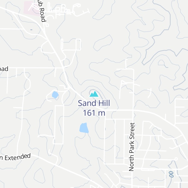 Map of Sand Hill