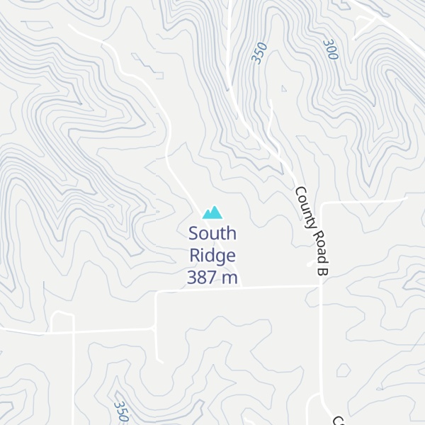 Map of South Ridge
