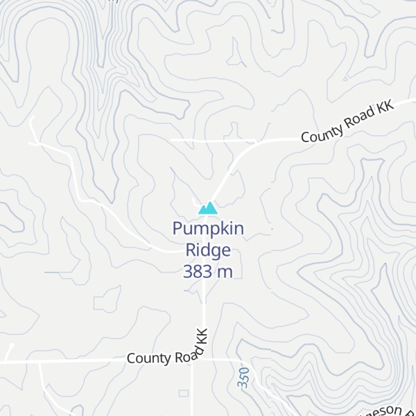 Map of Pumpkin Ridge