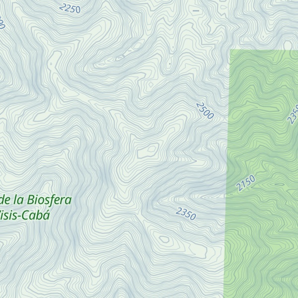 Map of Cerro Xesaí