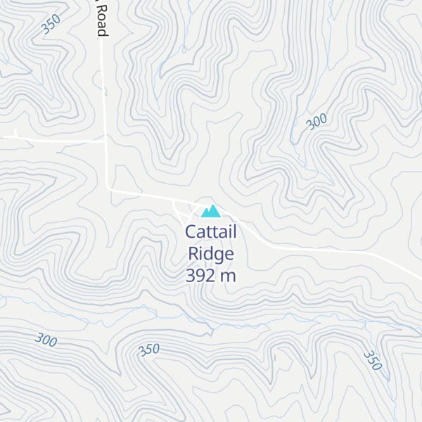 Map of Cattail Ridge