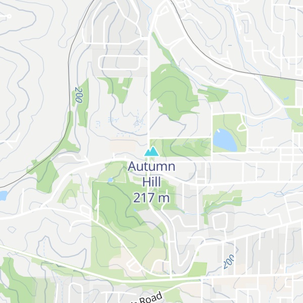 Map of Autumn Hill