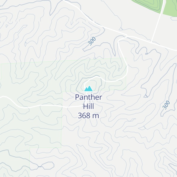 Map of Panther Hill