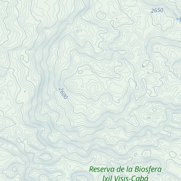 Map of Cerro Juil