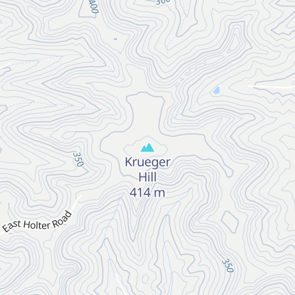 Map of Krueger Hill
