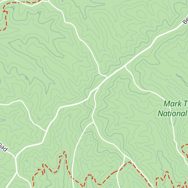 Map of Shirley Ridge