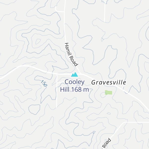 Map of Cooley Hill