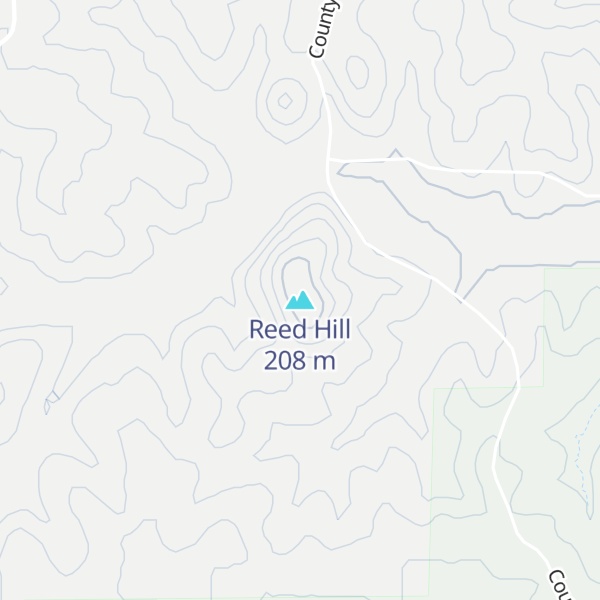 Map of Reed Hill