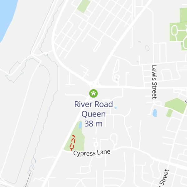 Map of River Road Queen