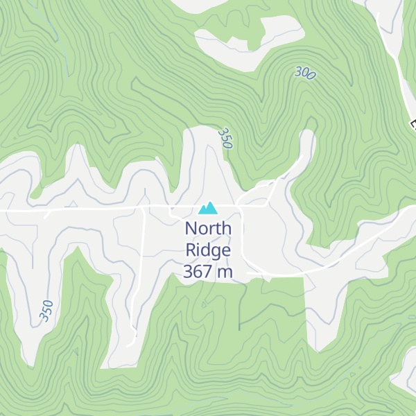 Map of North Ridge