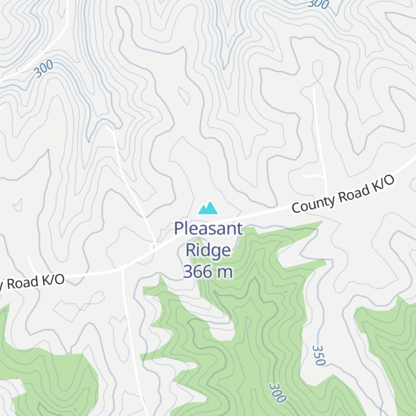 Map of Pleasant Ridge