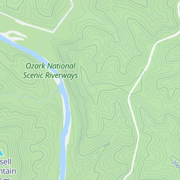 Map of Cardareva Mountain