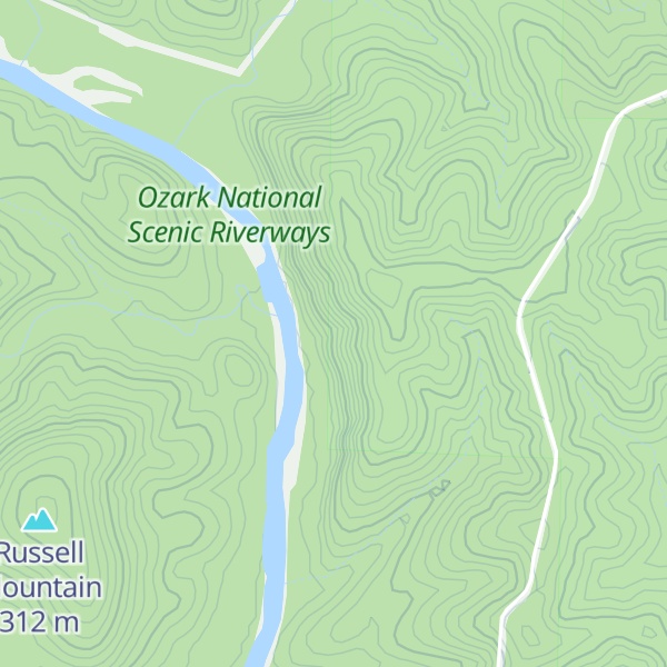Map of Cardareva Bluff