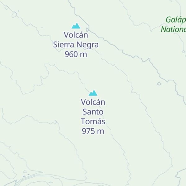 Map of Volcán Santo Tomás