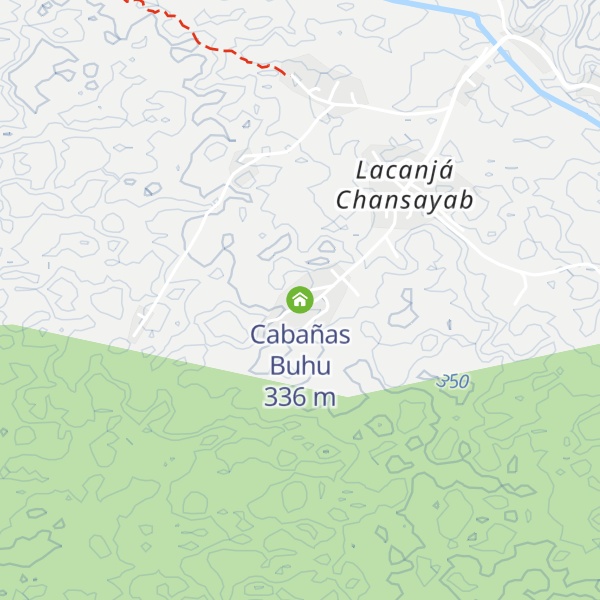 Map of Cabañas Buhu