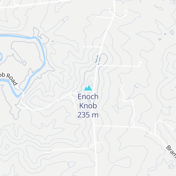 Map of Enoch Knob