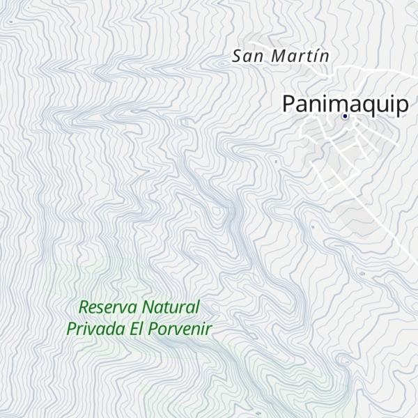 Map of Cerro Tamalaj