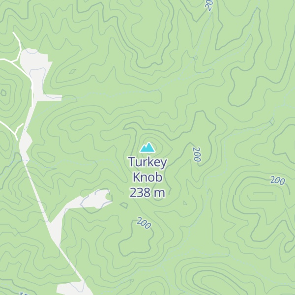 Map of Turkey Knob