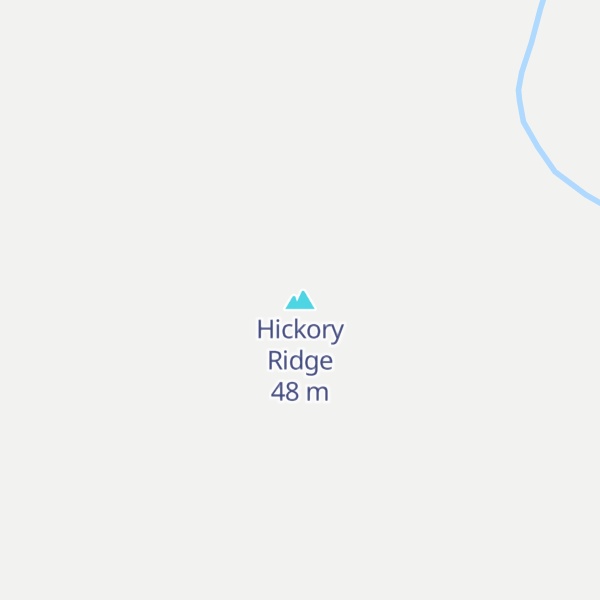 Map of Hickory Ridge