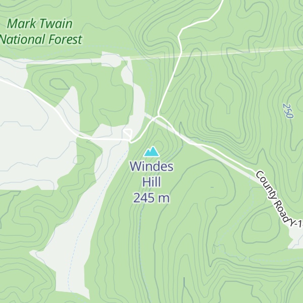 Map of Windes Hill