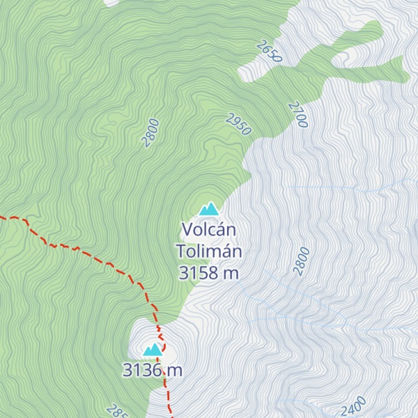 Map of Volcán Tolimán