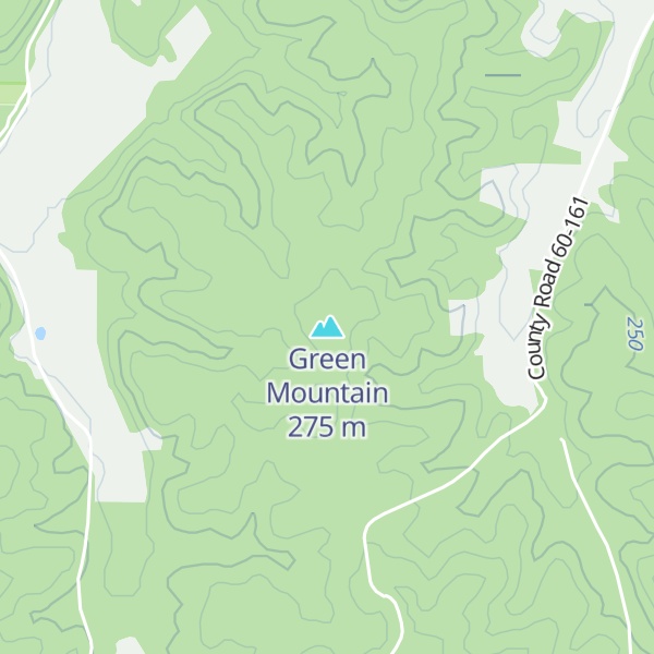 Map of Green Mountain