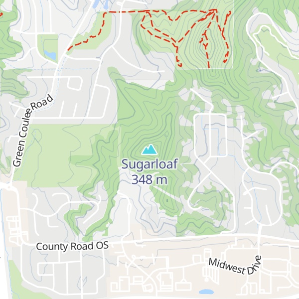 Map of Sugarloaf