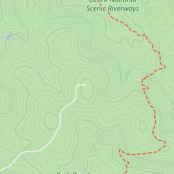 Map of Stegall Mountain