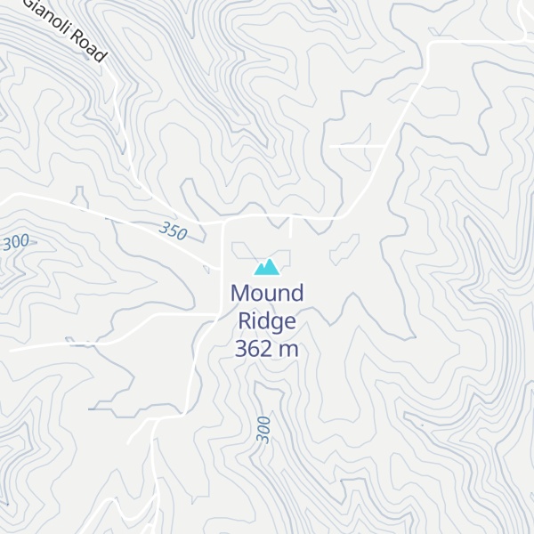 Map of Mound Ridge