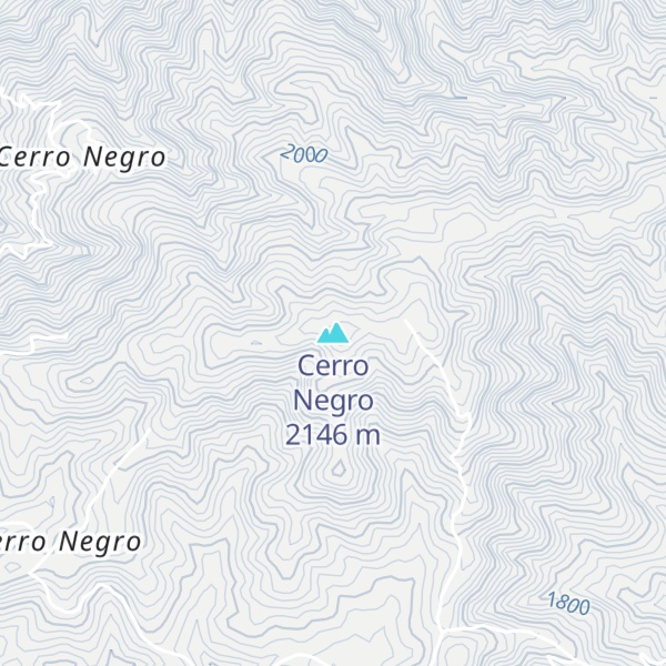 Map of Cerro Negro