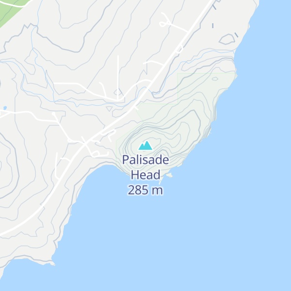 Map of Palisade Head