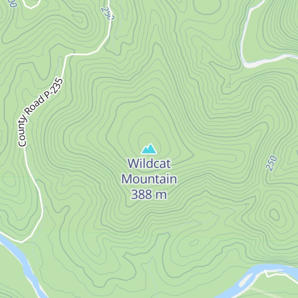 Map of Wildcat Mountain