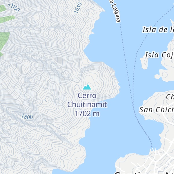 Map of Cerro Chuitinamit