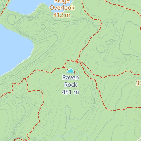 Map of Raven Rock