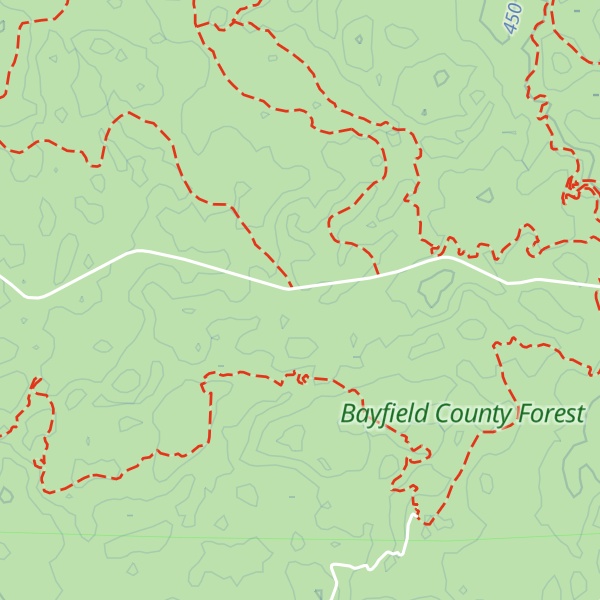 Map of Timber Trails Cabin
