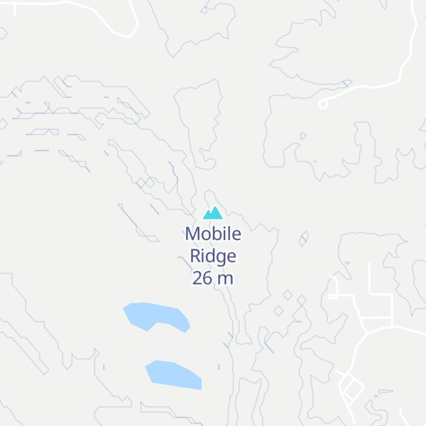 Map of Mobile Ridge