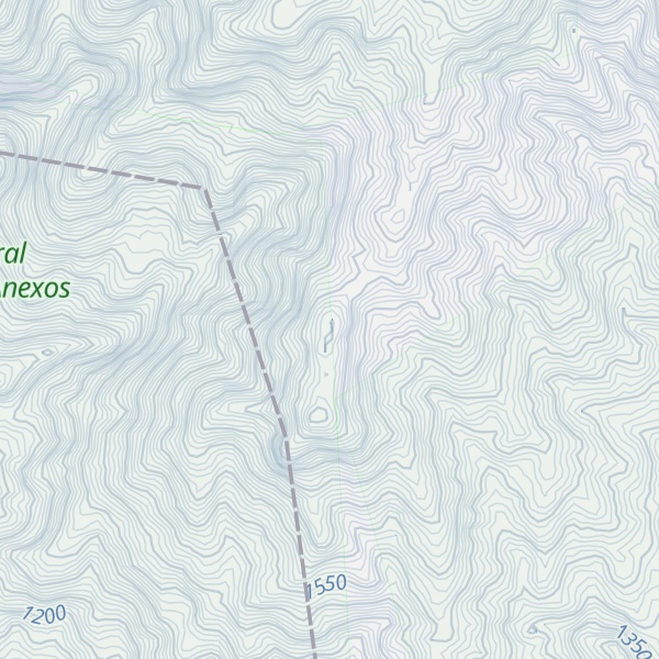 Map of Cerro Cabeza de Burro