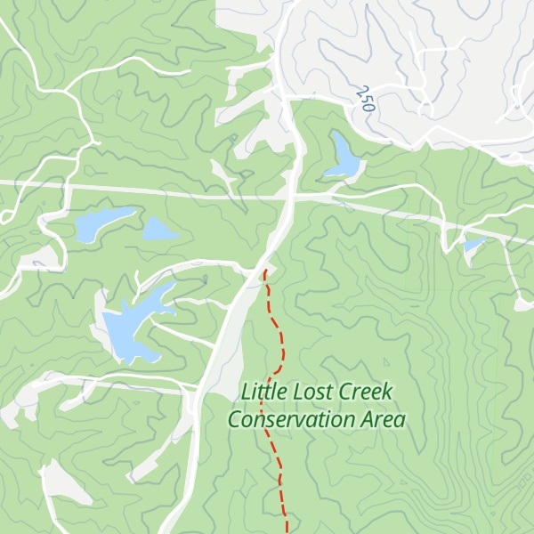 Map of Pea Ridge