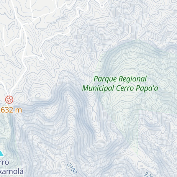 Map of Cerro Batzibaljuyú