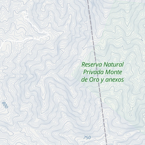 Map of Cerro La Coronita