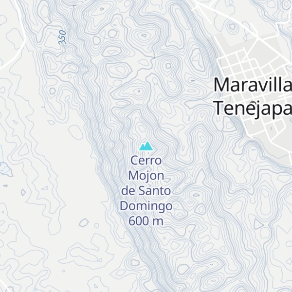 Map of Cerro Mojon de Santo Domingo
