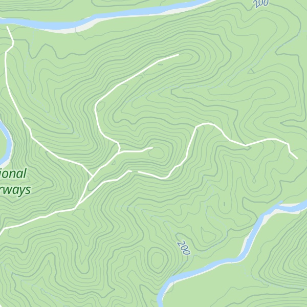 Map of Tip Top Mountain
