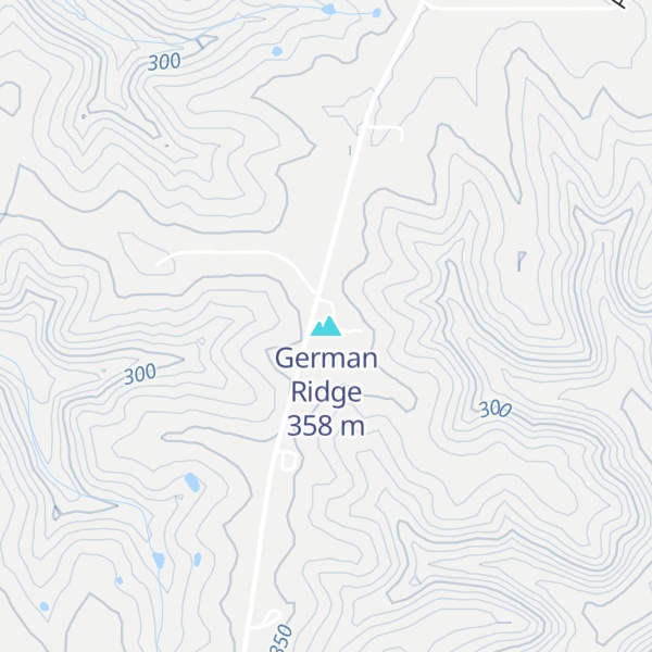 Map of German Ridge