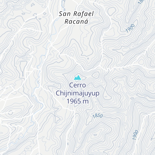 Map of Cerro Chijnimajuyup