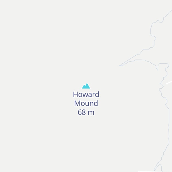 Map of Howard Mound